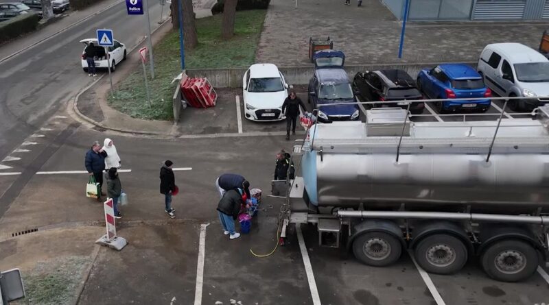 La coupure d'eau à Saint-Servais (Namur) dure une semaine de plus.