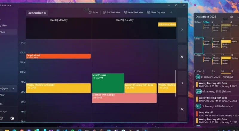 La meilleure manière d'utiliser Google Agenda sur Windows 11