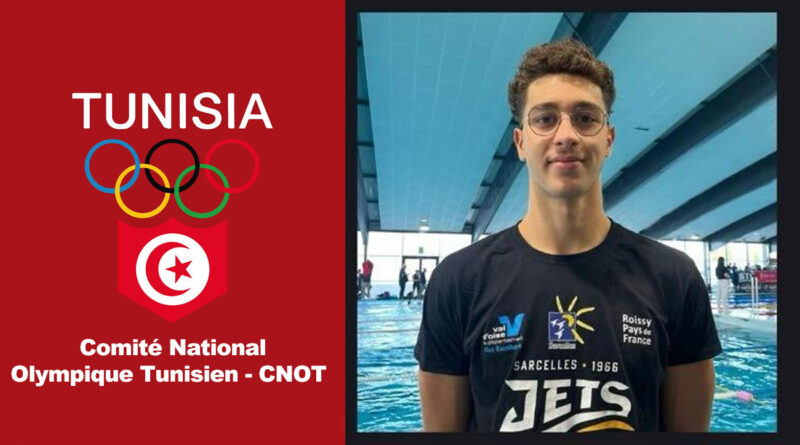 Le CNOT accorde une bourse à Ahmed Jaouadi, natation.