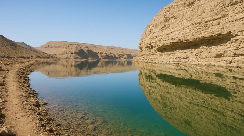 Le Lac de Moularès, mémoire du bassin minier.