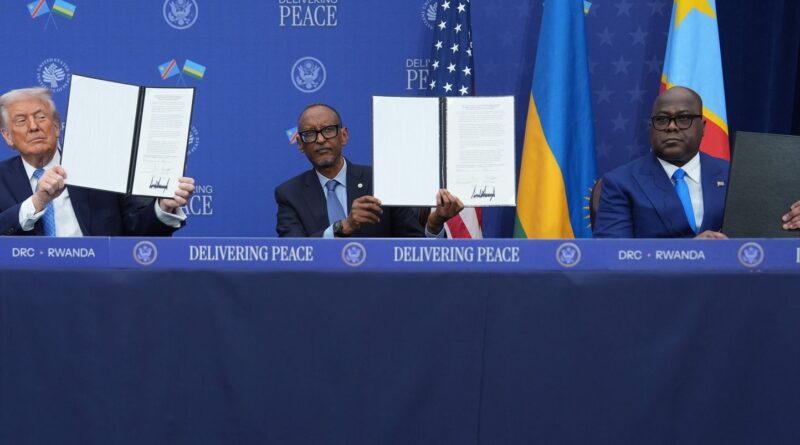 Le Rwanda et la RDC signent un accord de paix, mais des combats persistent.