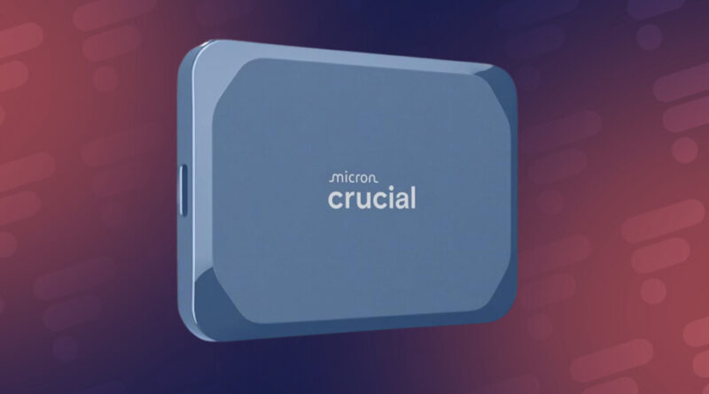 Le SSD portable Crucial X10 de 6 To est à -120 € sur Amazon