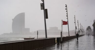Le sud de l'Espagne touché à nouveau par des pluies diluviennes.