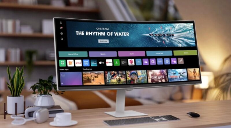 L'écran PC LG ultra-wide 34 pouces sous webOS à moins de 300 €