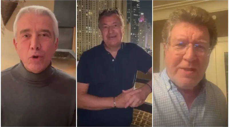 Les journalistes de la RTBF rendent hommage à Roger Laboureur.