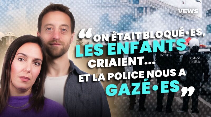 Manifestation nationale du 14 octobre : "Des enfants présents, la police ne gazait pas"