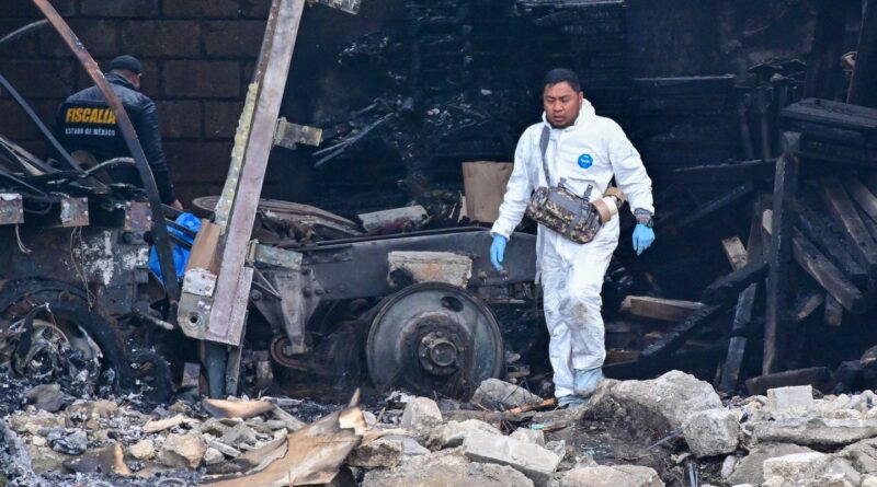 Mexique : Crash d'avion fait 10 morts, y compris trois enfants.