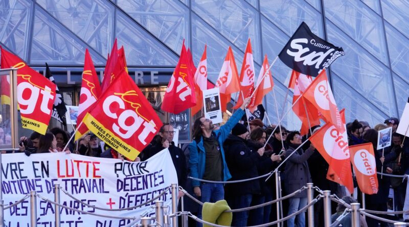 Musée du Louvre : Grève des agents reconduite, musée partiellement fermé