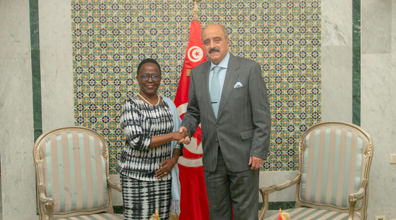 Nafti et la Représentante spéciale de l'UA échangent sur la sécurité des femmes