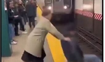 New York : Une dame âgée ne pousse pas un homme sous un métro ? C’est sûrement de l’IA…