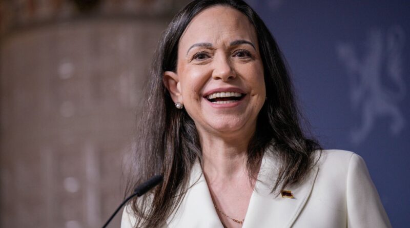 Nobel de la Paix : MarÃa Corina Machado soutenue par les Etats-Unis pour fuir le Venezuela