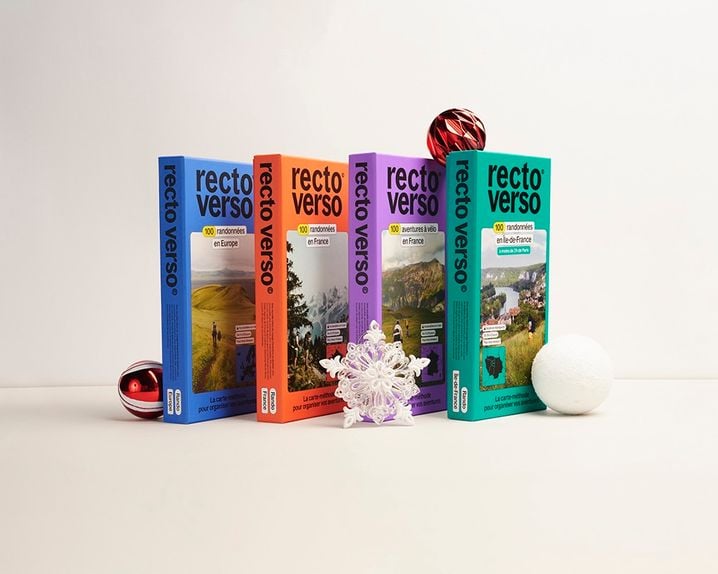 Les quatre différents coffrets