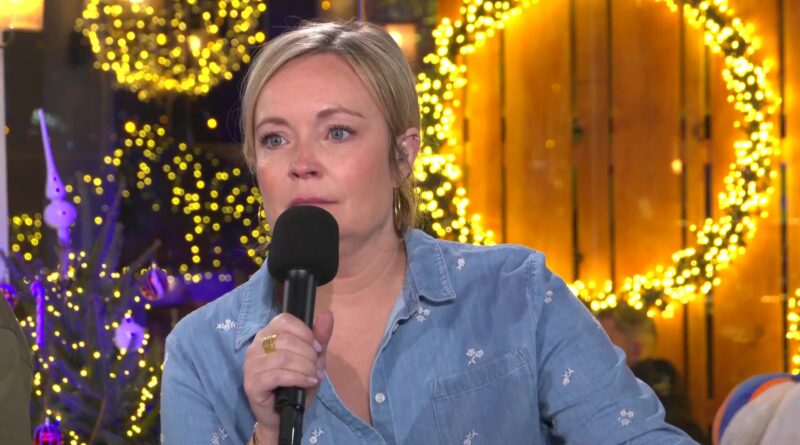 Ophélie Fontana s'insurge contre les enfants sans logement en 2023.