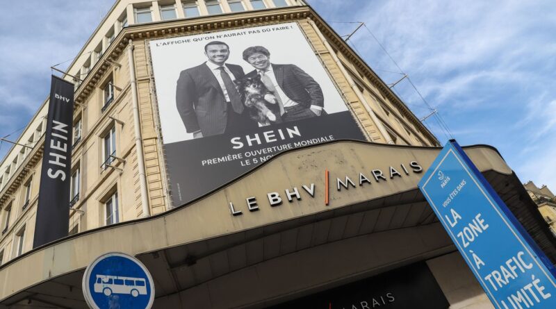 Paris : La mairie s'intéresse aux murs du BHV en pleine tourmente Shein