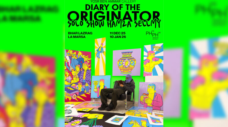 Phosphor Creative District : Hamza Sellmy dévoile « Diary of the originator » dans l'univers de Duper.