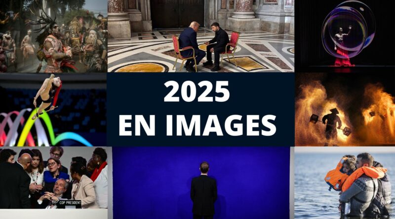 Sélection des 100 photos marquantes de l'année 2025.