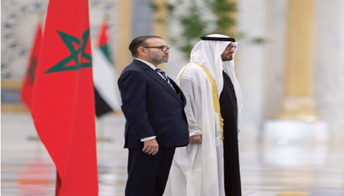 SM le Roi adresse ses félicitations au Président des EAU pour la fête nationale.