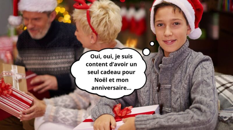 « Tout le monde me dit que c'est nul » : anniversaire de Noël.