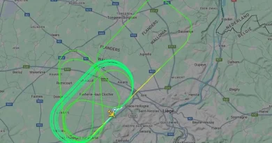 Un avion-cargo largue du kérosène au-dessus de communes près de Liège Airport.