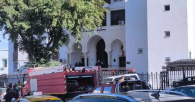 Un incendie à la Cour d'appel de Tunis est maîtrisé.
