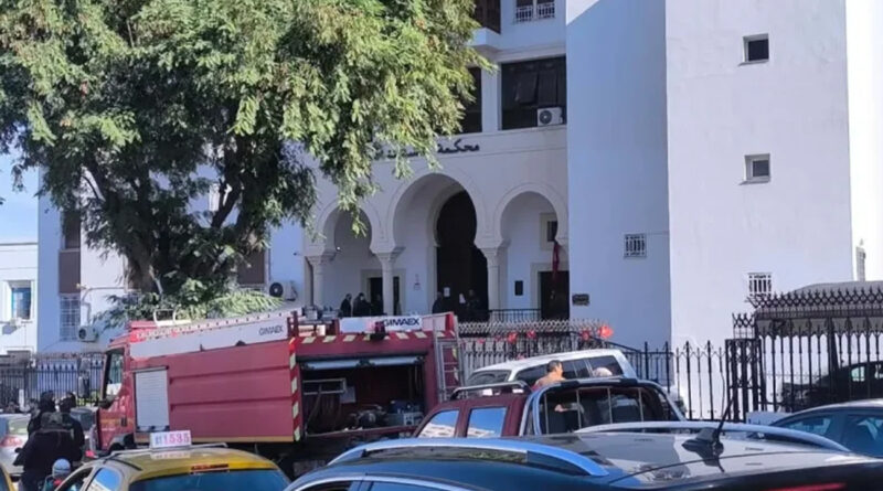 Un incendie à la Cour d'appel de Tunis est maîtrisé.
