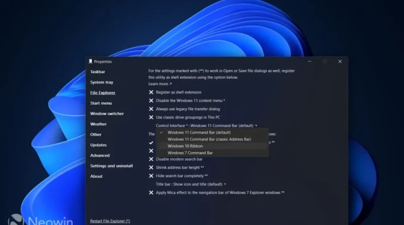 Un outil gratuit pour Windows 11 corrige un défaut de l'Explorateur de fichiers