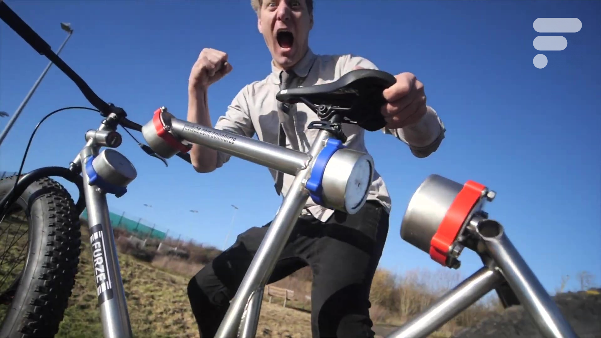 Vélo suspension magnétique