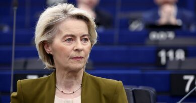 Ursula Von der Leyen annonce des sanctions contre la Biélorussie.