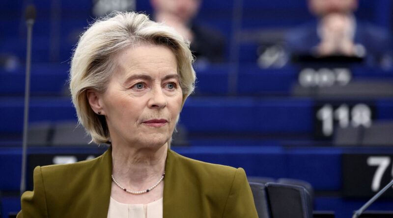 Ursula Von der Leyen annonce des sanctions contre la Biélorussie.
