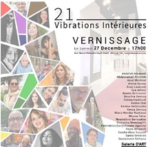 Vernissage à Casablanca de l'exposition "Vibrations intérieures"