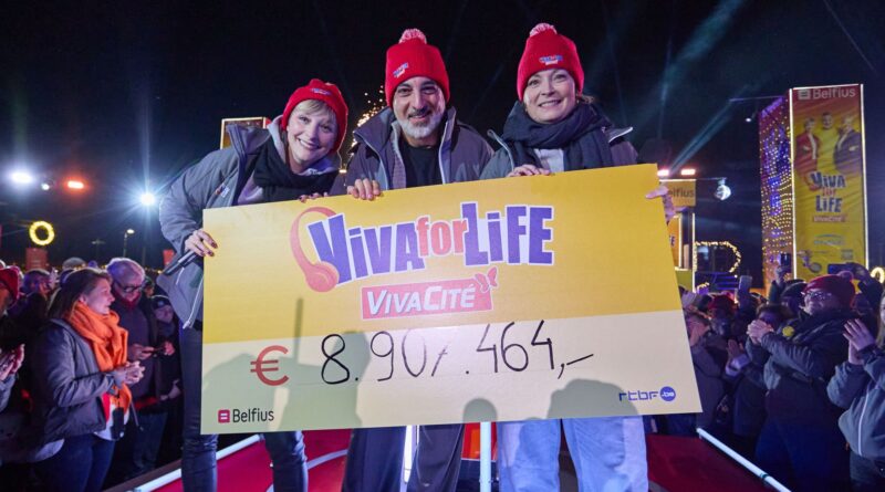 Viva for Life 2025 : 8.907.464 euros récoltés, record de solidarité