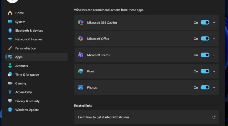 Windows 11 : Microsoft ne permet toujours pas de retirer les Actions IA du menu droit