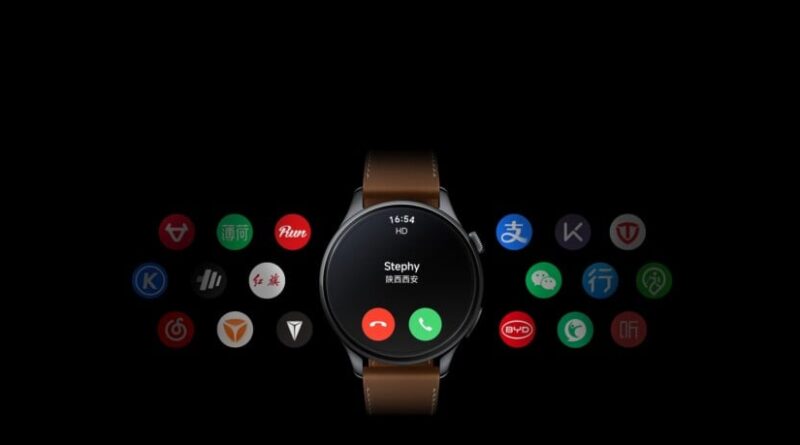 Xiaomi présente une montre connectée avec 6 jours d'autonomie.