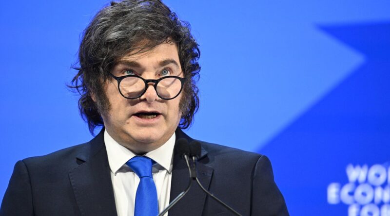 À Davos, Javier Milei dénonce le socialisme argentin.