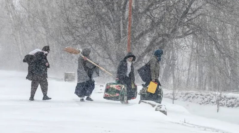 Afghanistan : 61 morts à cause de la neige et des pluies torrentielles