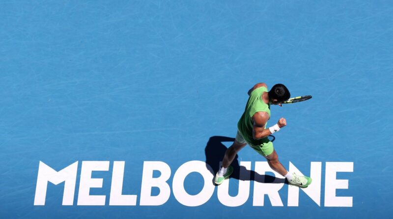 Alcaraz - Moutet : Chaîne et heure du match du 3e tour Open d'Australie 2026 ?