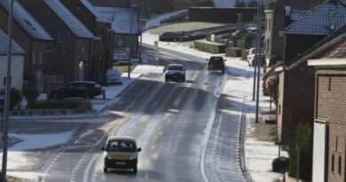 Alerte jaune pour conditions glissantes en Belgique mardi matin