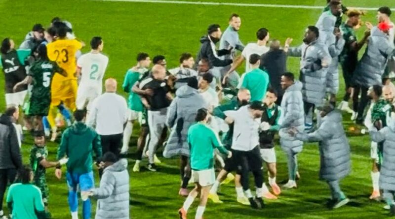 Algérie–Nigeria : tensions en fin de match, aucune agression grave observée
