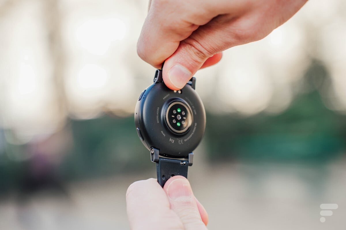 Le cardiofréquencemètre de l'Amazfit Active Max