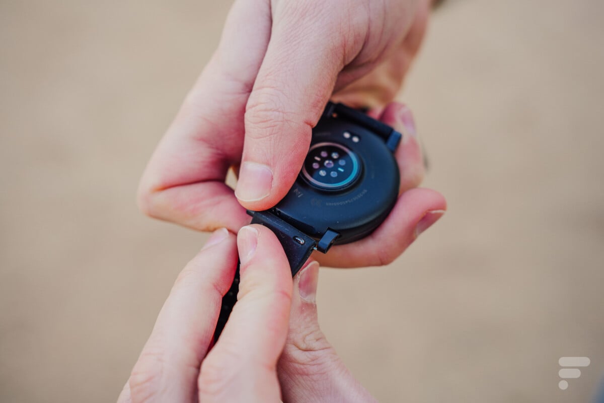 Le bracelet amovible de l'Amazfit Active Max
