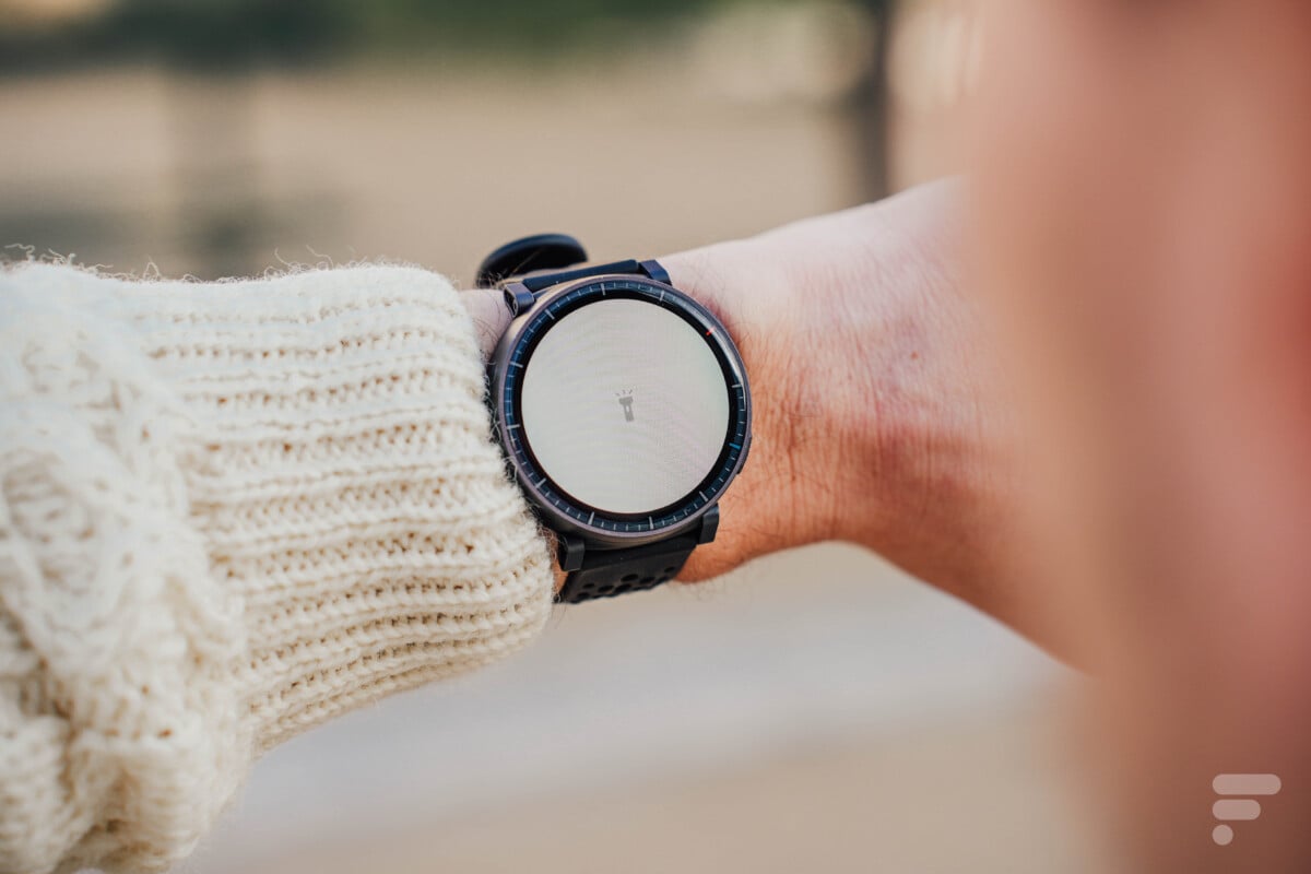 L'écran de l'Amazfit Active Max