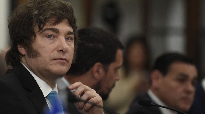 Argentine : Javier Milei appelle à un bloc contre le « cancer du socialisme »