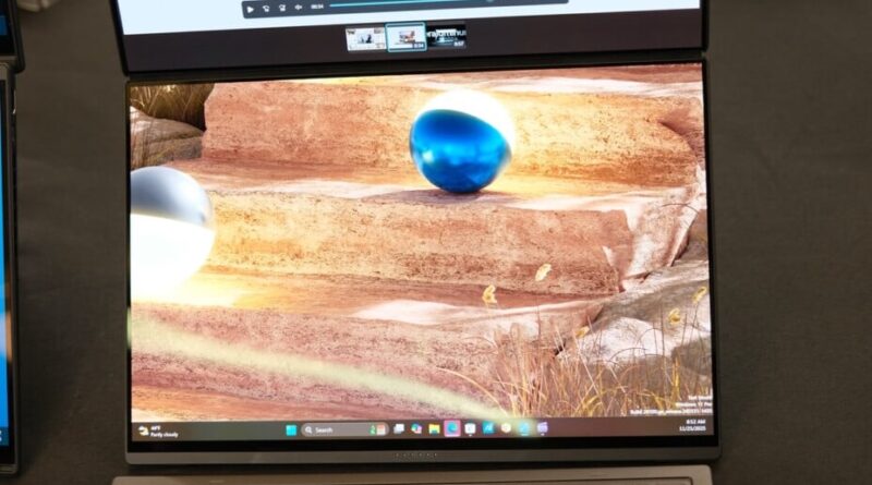 Asus dévoile le Zenbook Duo avec deux écrans Oled unifiés.