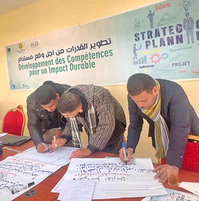 Atelier stratégique de l'Association Chouâla pour son Manuel des procédures