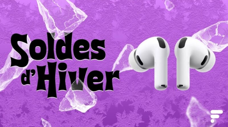 Aujourd'hui seulement, prix inédit pour les AirPods Pro 3.