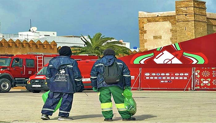CAN Maroc-2025 : Les agents de propreté, héros des stades méconnus