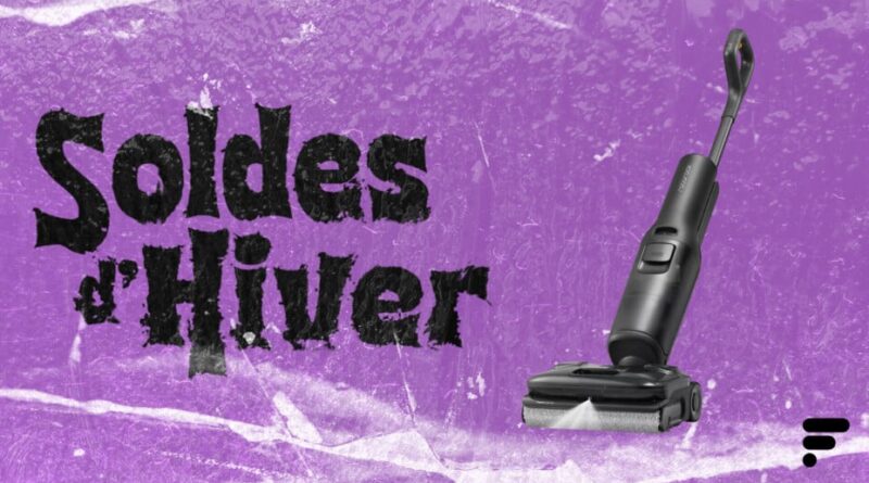 Ce balai aspirateur de 25 000 Pa lave à la mousse, soldé à 70 €.