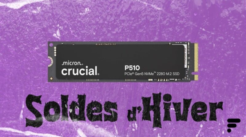 Ce SSD à 11 000 Mo/s disponible à moins de 100 € en soldes