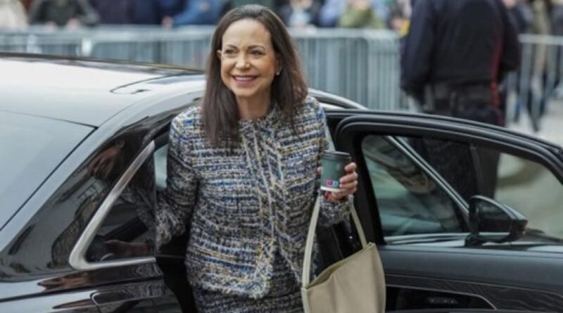 Conflit USA-Venezuela : Machado espère rentrer "le plus vite possible" au pays