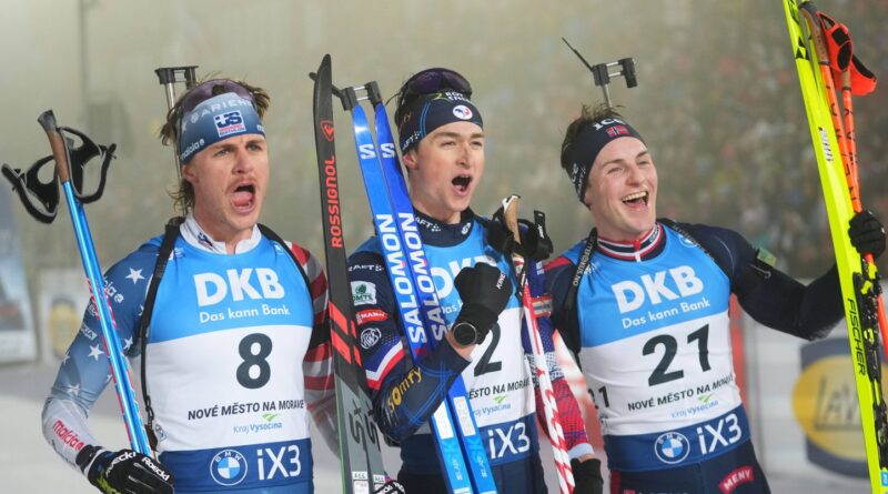 Coupe du monde de biathlon 2025/26 : Classement et médailles après 4 jours.